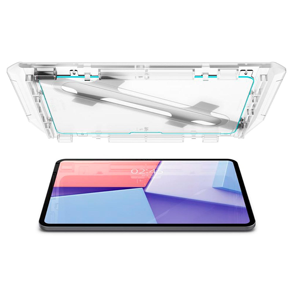 iPad Pro 11" (2025 / 2024) Spigen EZ Fit Glas.tR Skærmbeskyttelse - Gennemsigtig