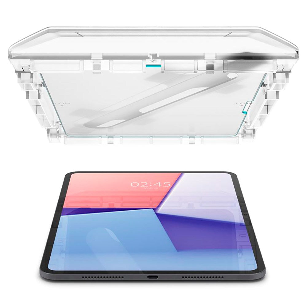 iPad Pro 11" (2025 / 2024) Spigen EZ Fit Glas.tR Skærmbeskyttelse - Gennemsigtig