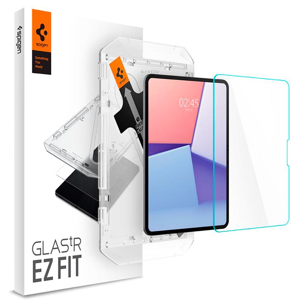 iPad Pro 11" (2025 / 2024) Spigen EZ Fit Glas.tR Skærmbeskyttelse - Gennemsigtig