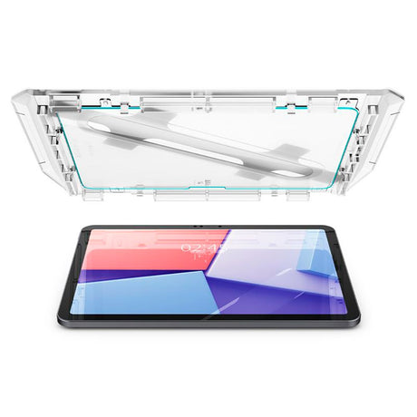 iPad Air 11" (2026 / 2025 / 2024) Spigen EZ Fit Glas.tR Skærmbeskyttelse - Gennemsigtig