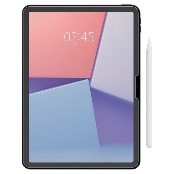 iPad Air 11" (2026 / 2025 / 2024) Spigen Paper Touch EZ Fit Glas.tR Skærmbeskyttelse - Gennemsigtig