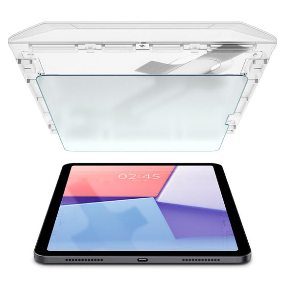 iPad Air 11" (2026 / 2025 / 2024) Spigen Paper Touch EZ Fit Glas.tR Skærmbeskyttelse - Gennemsigtig