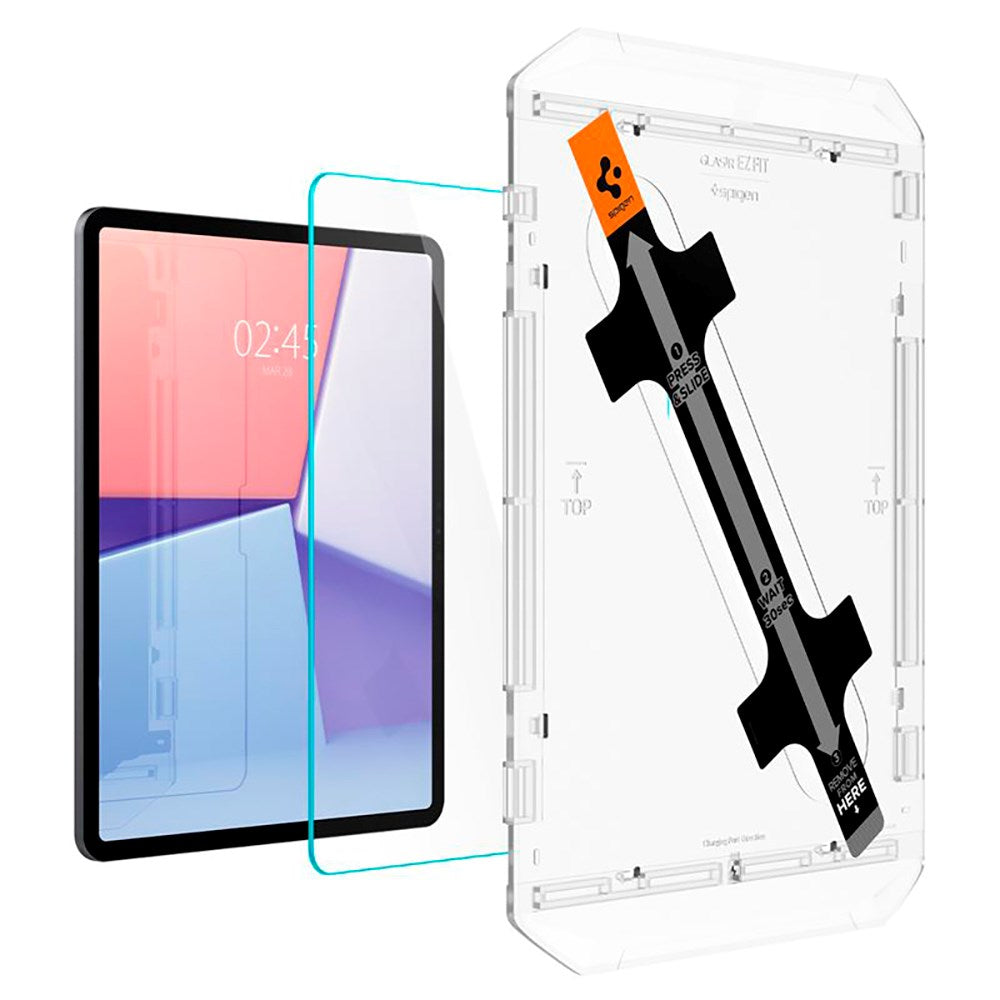 iPad Air 13" (2026 / 2025 / 2024) Spigen EZ Fit Glas.tR Skærmbeskyttelse - Gennemsigtig