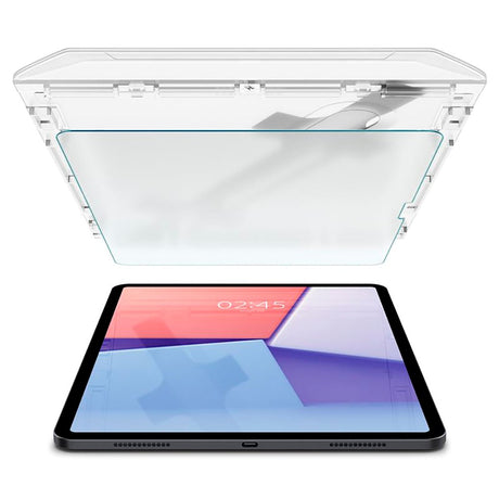 iPad Air 13" (2026 / 2025 / 2024) Spigen Paper Touch EZ Fit Glas.tR Skærmbeskyttelse - Gennemsigtig
