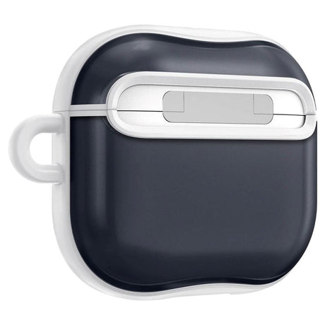 Spigen Classic C1 AirPods (4. Gen.) Hybrid Cover m. Karabinhage - Sort / Hvid