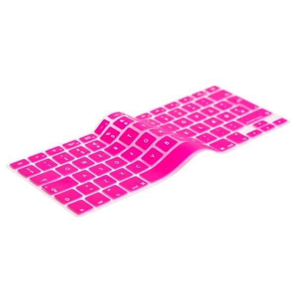 Philbert MacBook Pro 17" / Pro 15" Retina / Pro 15" / Pro 13" Retina / Pro 13" / Air 13" / Air 11" Keyboard Cover m. Dansk Tastatur - Lyserød