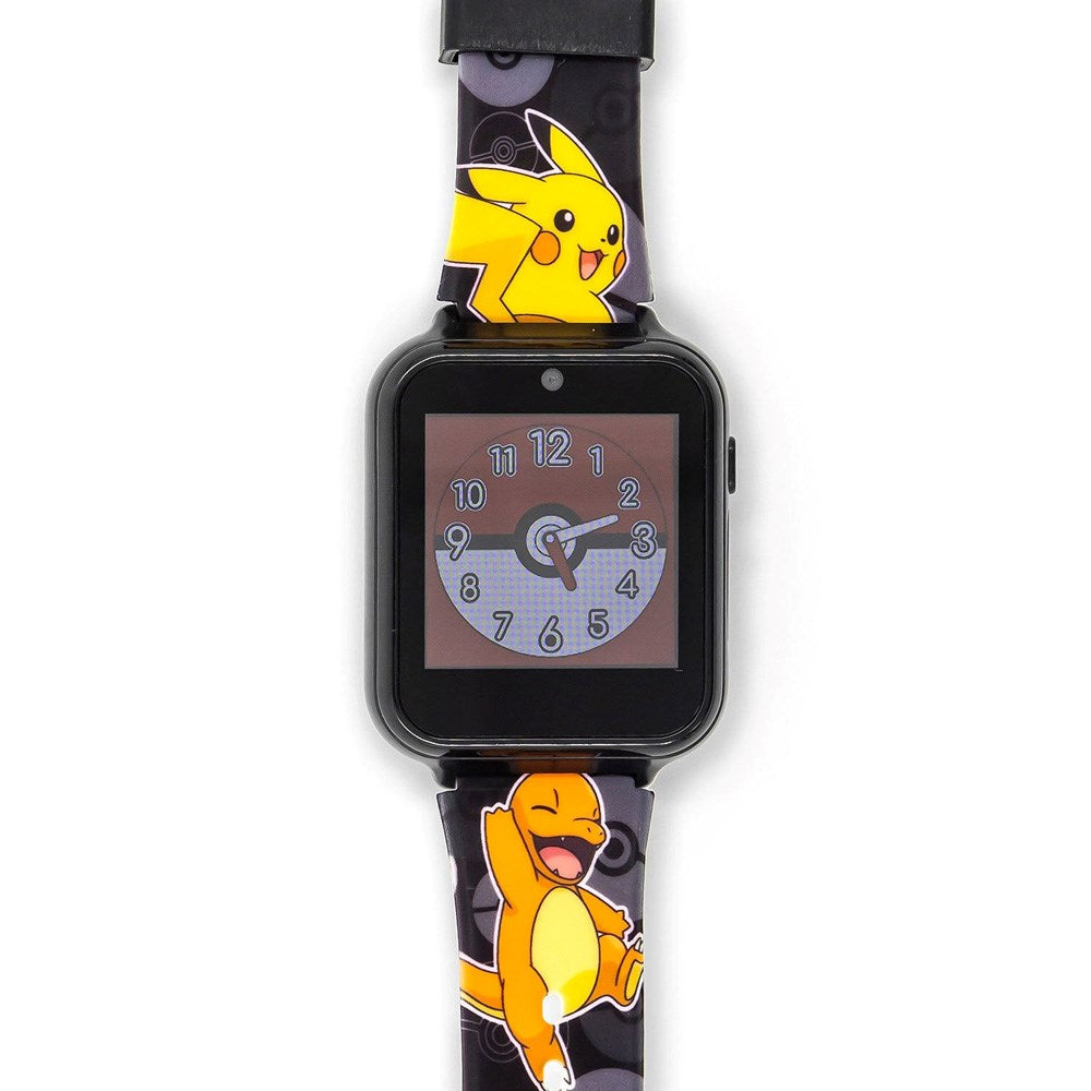 Accutime Smartwatch til Børn m. Forskellige Funktioner - Pokémon / Sort