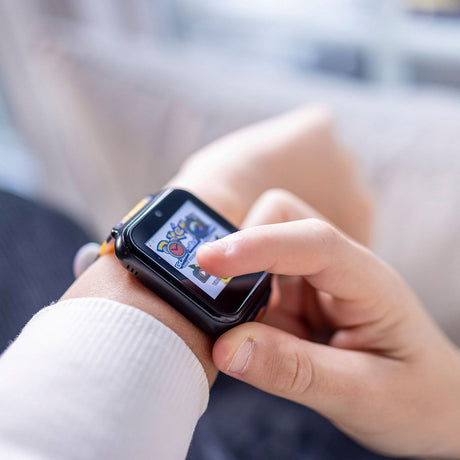 Accutime Smartwatch til Børn m. Forskellige Funktioner - Pokémon / Sort