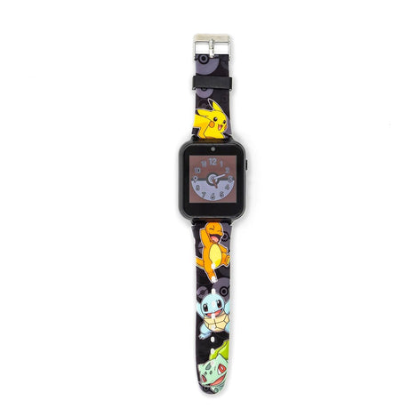 Accutime Smartwatch til Børn m. Forskellige Funktioner - Pokémon / Sort