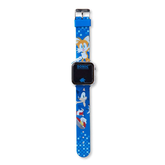 Accutime LED-Ur til Børn m. Justerbar Rem - Sonic V2