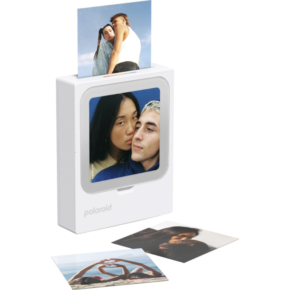 Polaroid Hi-Print 3x3 Pocket Printer inkl. 10x Fotopapir - Hvid