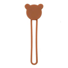 Silikone Kabelbinder - Brun