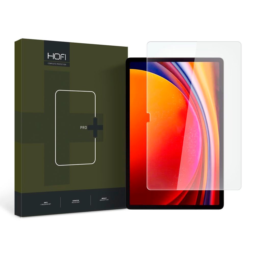 Samsung Galaxy Tab S10+ (Plus) / S9+ (Plus) / S8+ (Plus) / S7+ (Plus) / S7 FE HOFI Pro+ Hærdet Glas Skærmbeskyttelse - Gennemsigtig
