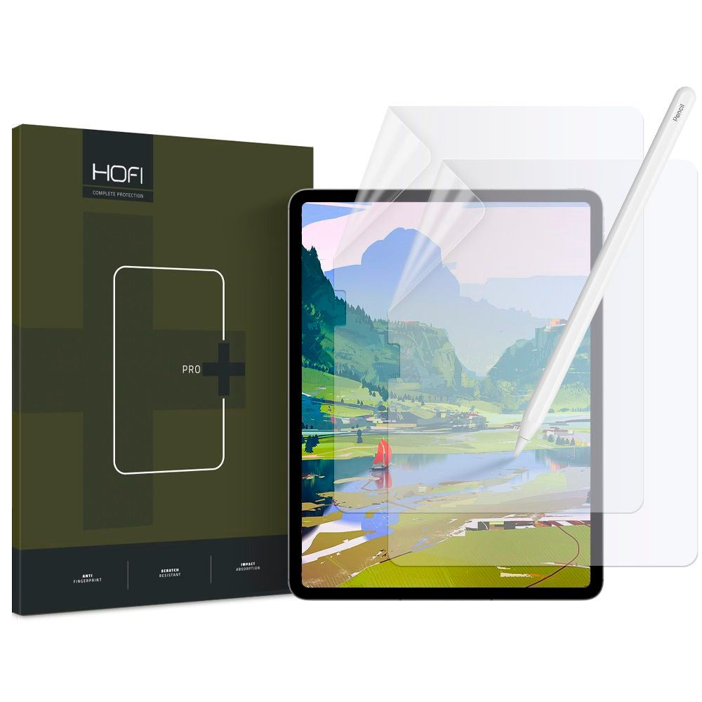 iPad 11" (2025) / iPad 10.9" (2024/2022) HOFI Paper Pro+ Beskyttelsesfilm - Mat Gennemsigtig