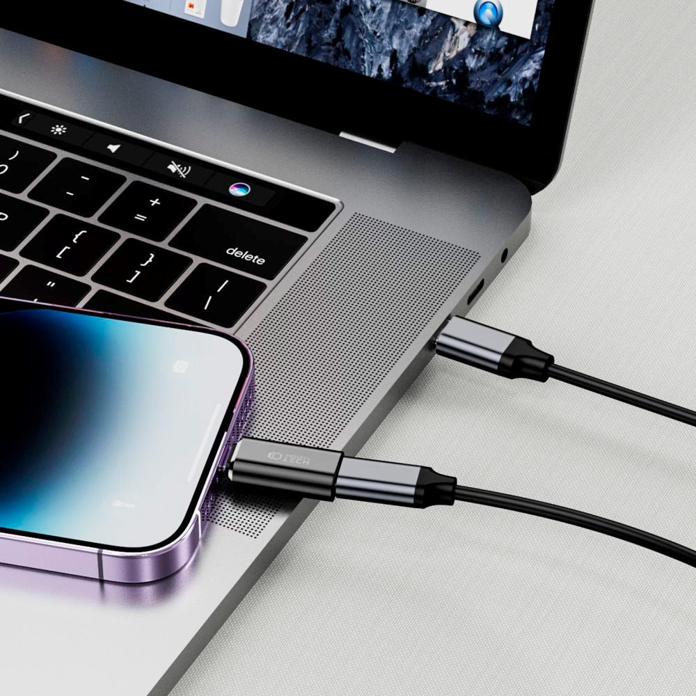 Tech-Protect Ultraboost Lightning til USB-C Adapter - Sort