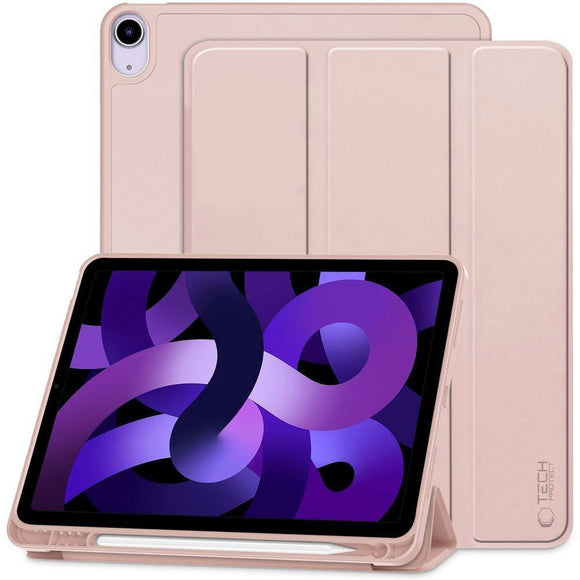 iPad Air 11-10.9" (2026-2020) Tech-Protect SC Cover m. Apple Pencil Holder - Pink