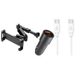 Kør-selv-ferie pakke 1 - inkl. Tabletholder / USB-C - USB-C Kabel / Biloplader