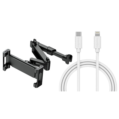 Kør-selv-ferie pakke 1 - inkl. Tabletholder / USB-C - Lightning Kabel