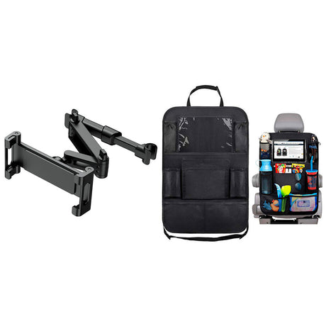 Kør-selv-ferie pakke 1 - inkl. Tabletholder / Bagsæde Organizer