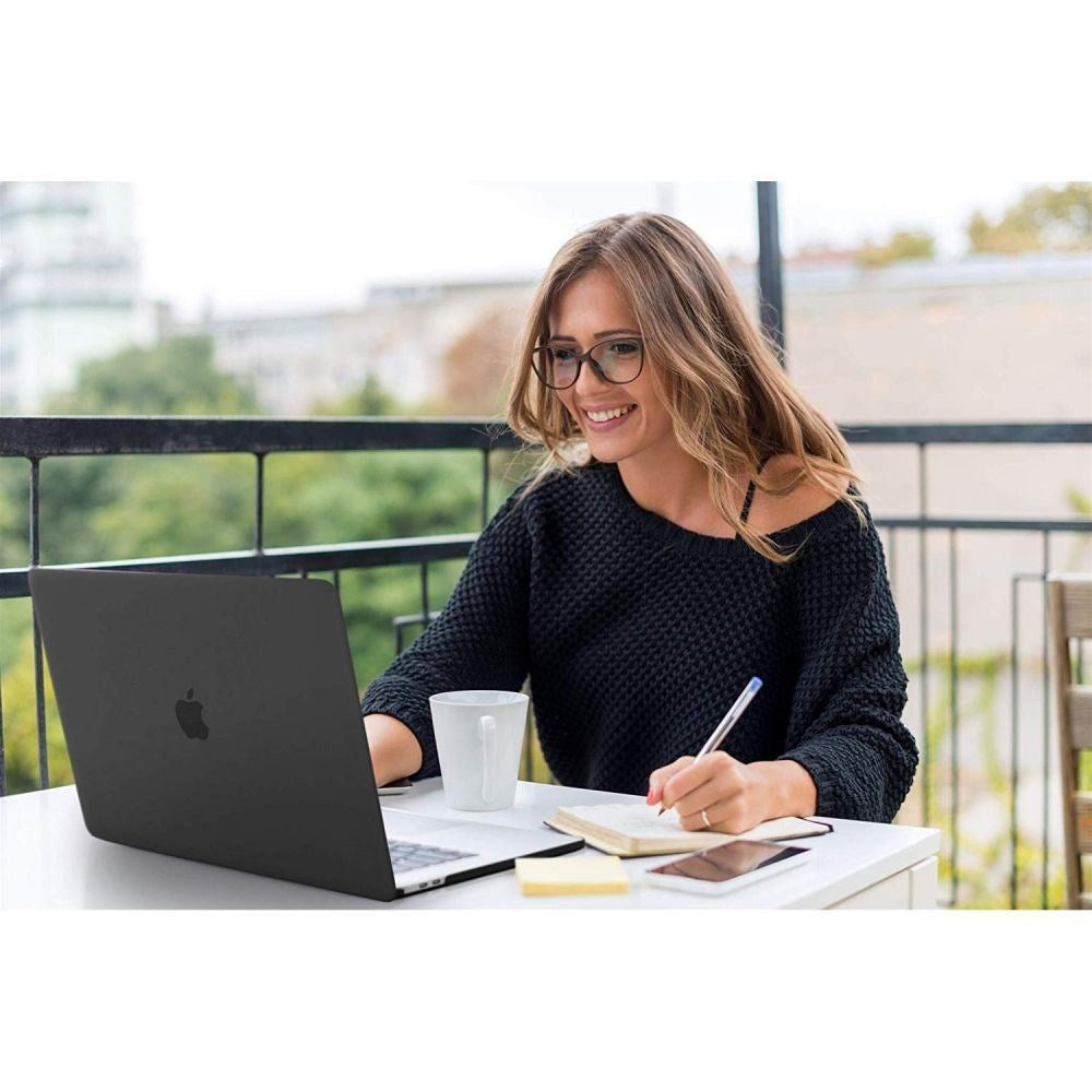 MacBook Air 13" M5/M4/M3/M2 (2026-2022) Tech-Protect Smartshell Cover - Matte Black