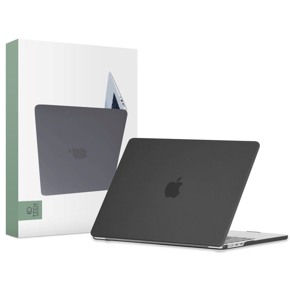 MacBook Air 13" M5/M4/M3/M2 (2026-2022) Tech-Protect Smartshell Cover - Matte Black