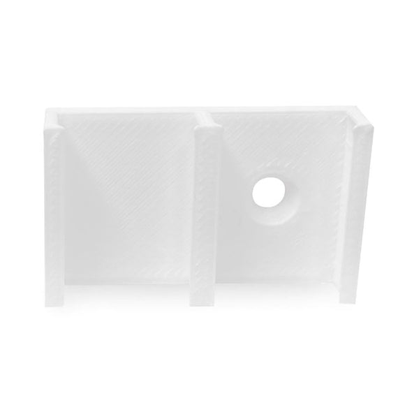 Light Solutions - Dobbelt Beslag til Philips Hue LightStrip V4 & Gradient - 10 stk. - Hvid