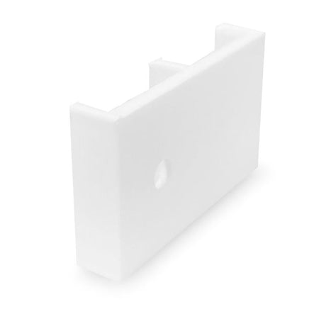 Light Solutions - Dobbelt Beslag til Philips Hue LightStrip V4 & Gradient - 10 stk. - Hvid