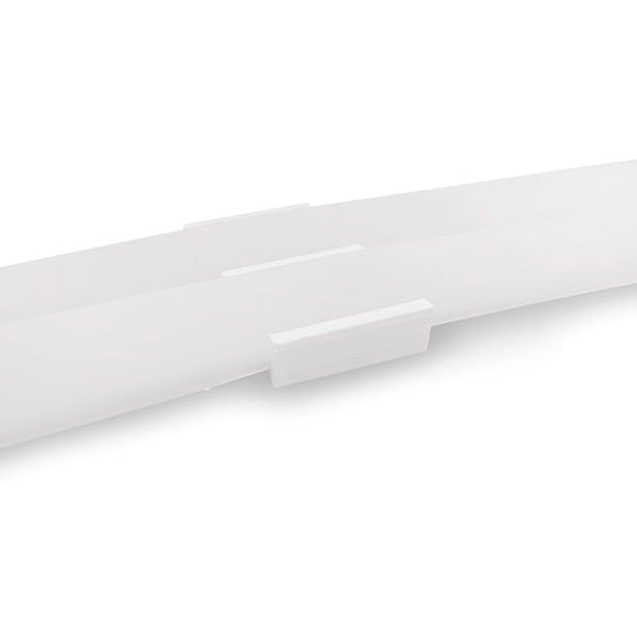 Light Solutions - Dobbelt Beslag til Philips Hue LightStrip V4 & Gradient - 10 stk. - Hvid