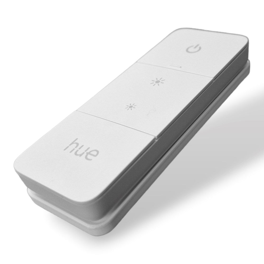 Light Solutions - Usynligt Beslag til Philips Hue Dimmer Switch V2 - Hvid