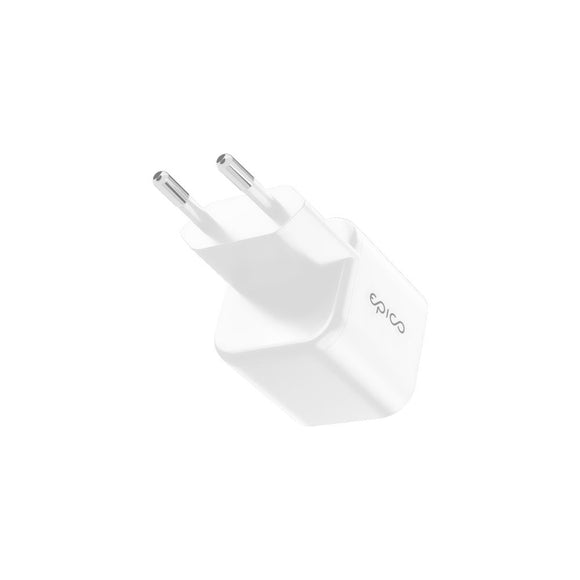 Epico UltraBoost Micro 100W Vægoplader m. USB-C - Hvid