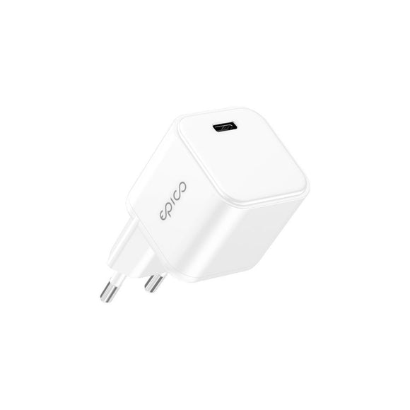 Epico UltraBoost Micro 70W Vægoplader m. USB-C - Hvid