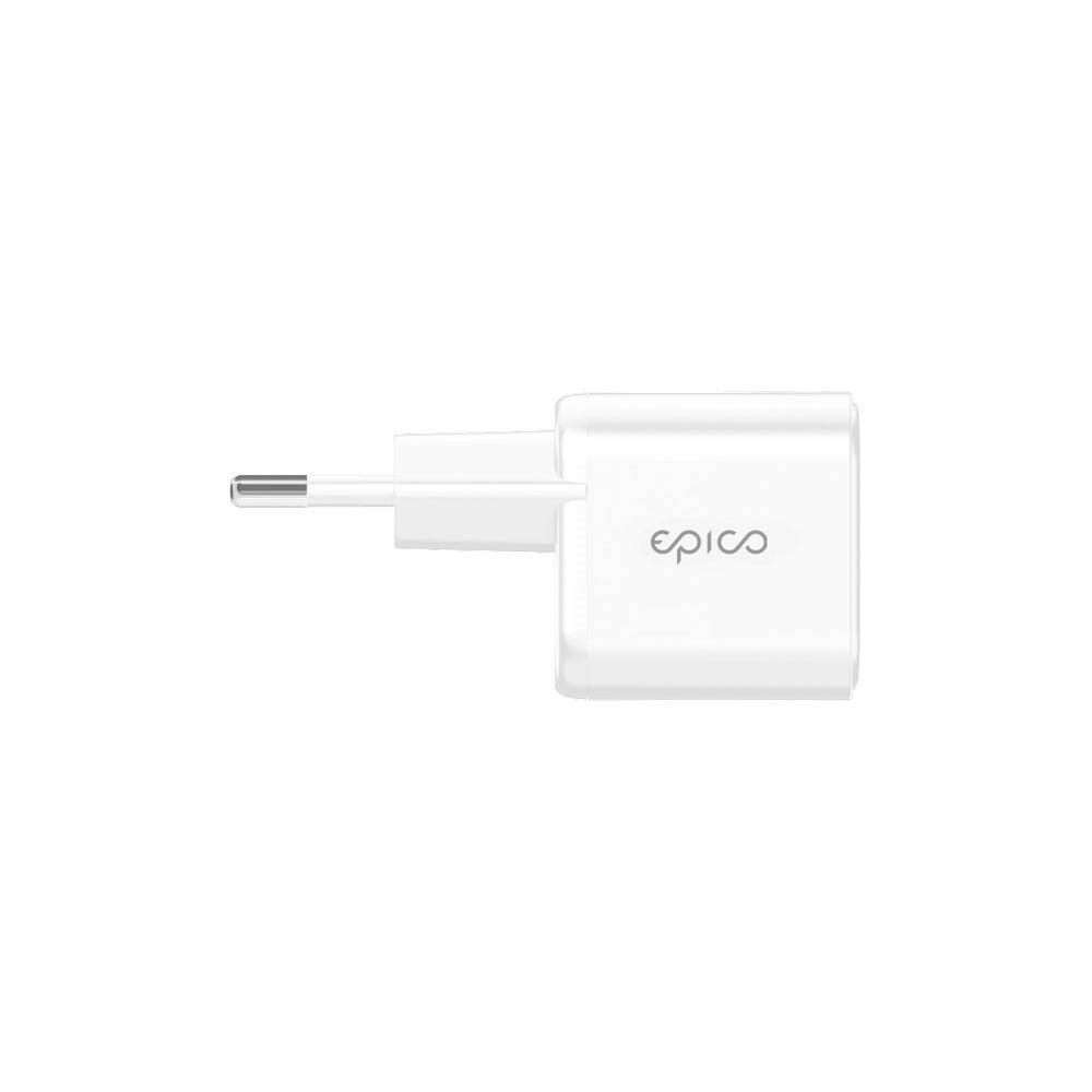 Epico UltraBoost Micro 70W Vægoplader m. USB-C - Hvid