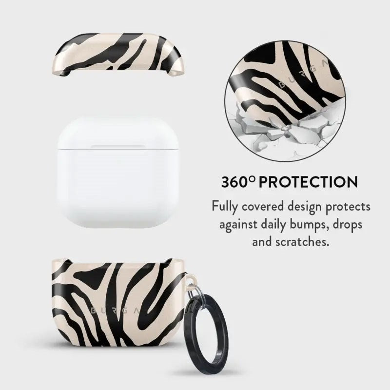 Apple AirPods (4. Gen.) Burga Cover m. Karabinhage - Imperial