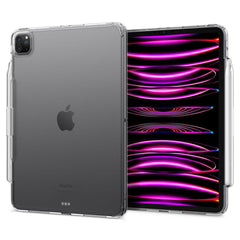 iPad Pro 11" (2022 / 2021 / 2020 / 2018) Spigen Airskin Cover m. Apple Pencil Holder - Gennemsigtig