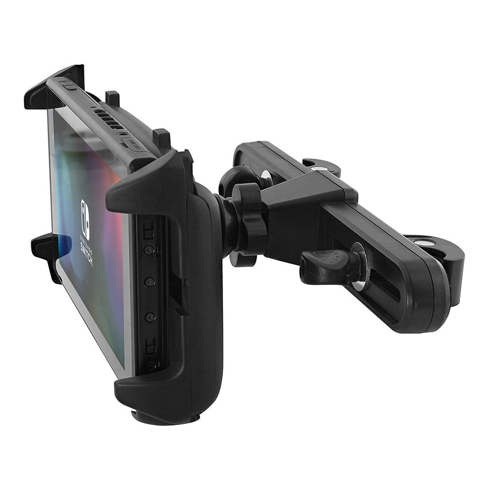 T'NB Mobil og Tablet Holder Til Bilens Nakkestøtte (15 - 25,5 cm) - Sort