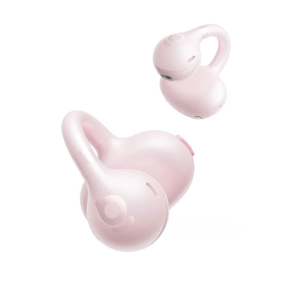 Baseus Bass BC1 Clip True Wireless Høretelefoner - Open-Ear - Lyserød