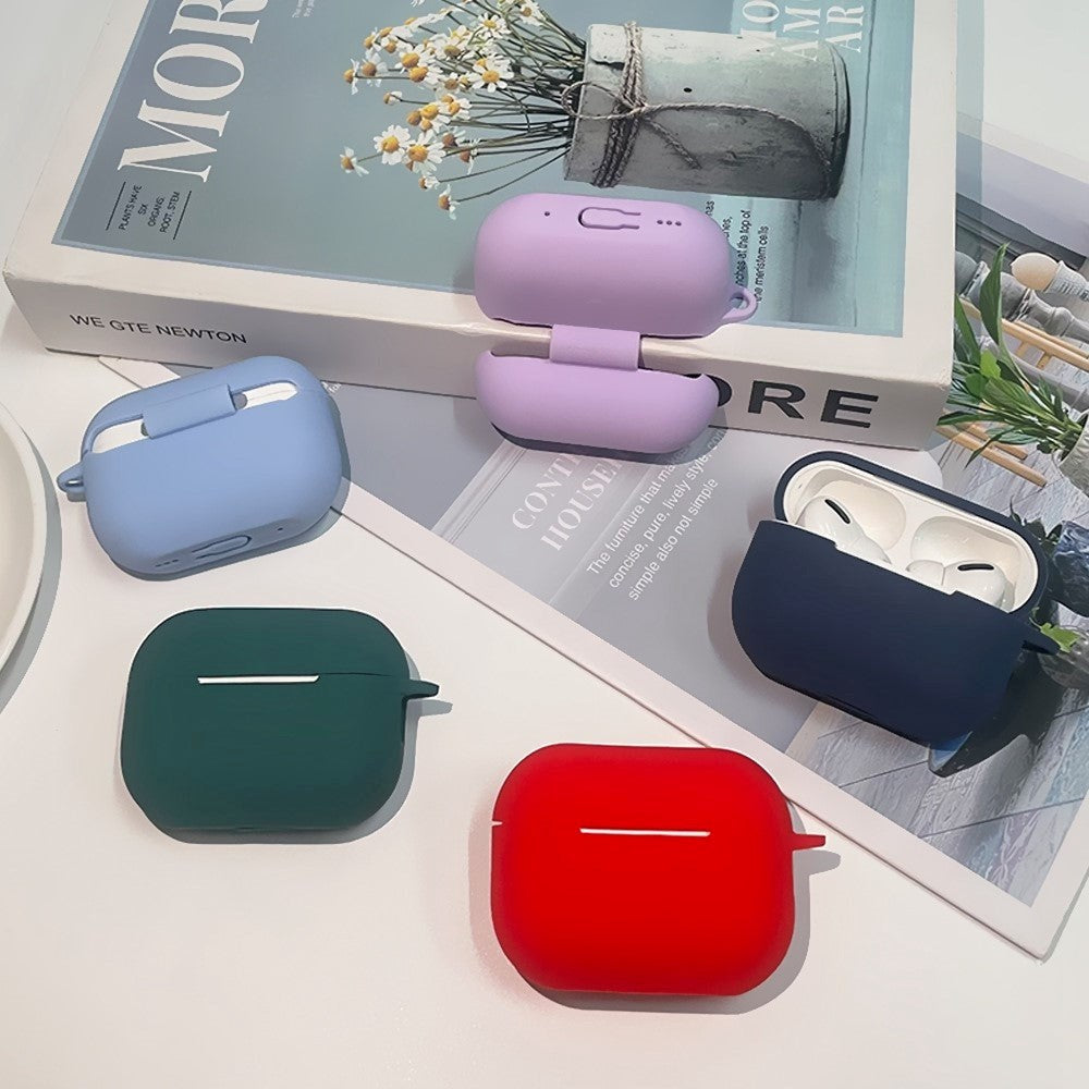 Apple Airpods Pro 2nd Gen (2022) Cover m. Karabinhage - Blå
