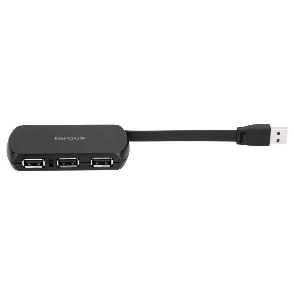 Targus USB-A Hub m. 4x USB-A - Sort