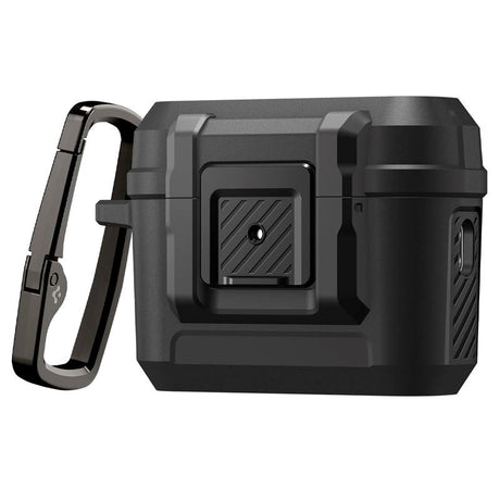 Apple AirPods Pro (3. gen.) Spigen Lock Fit Cover - Matte Black