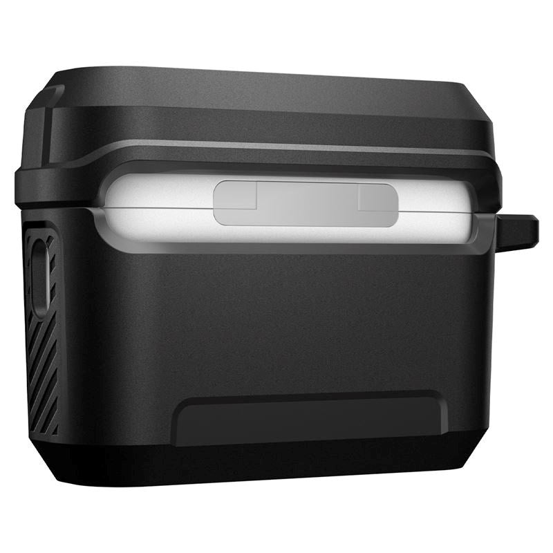 Apple AirPods Pro (3. gen.) Spigen Lock Fit Cover - Matte Black