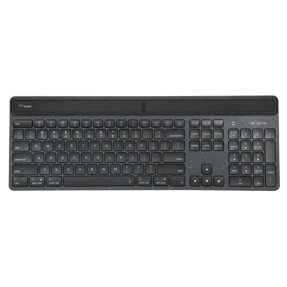 Targus EcoSmart Trådløst Bluetooth Tastatur - Nordisk - Sort