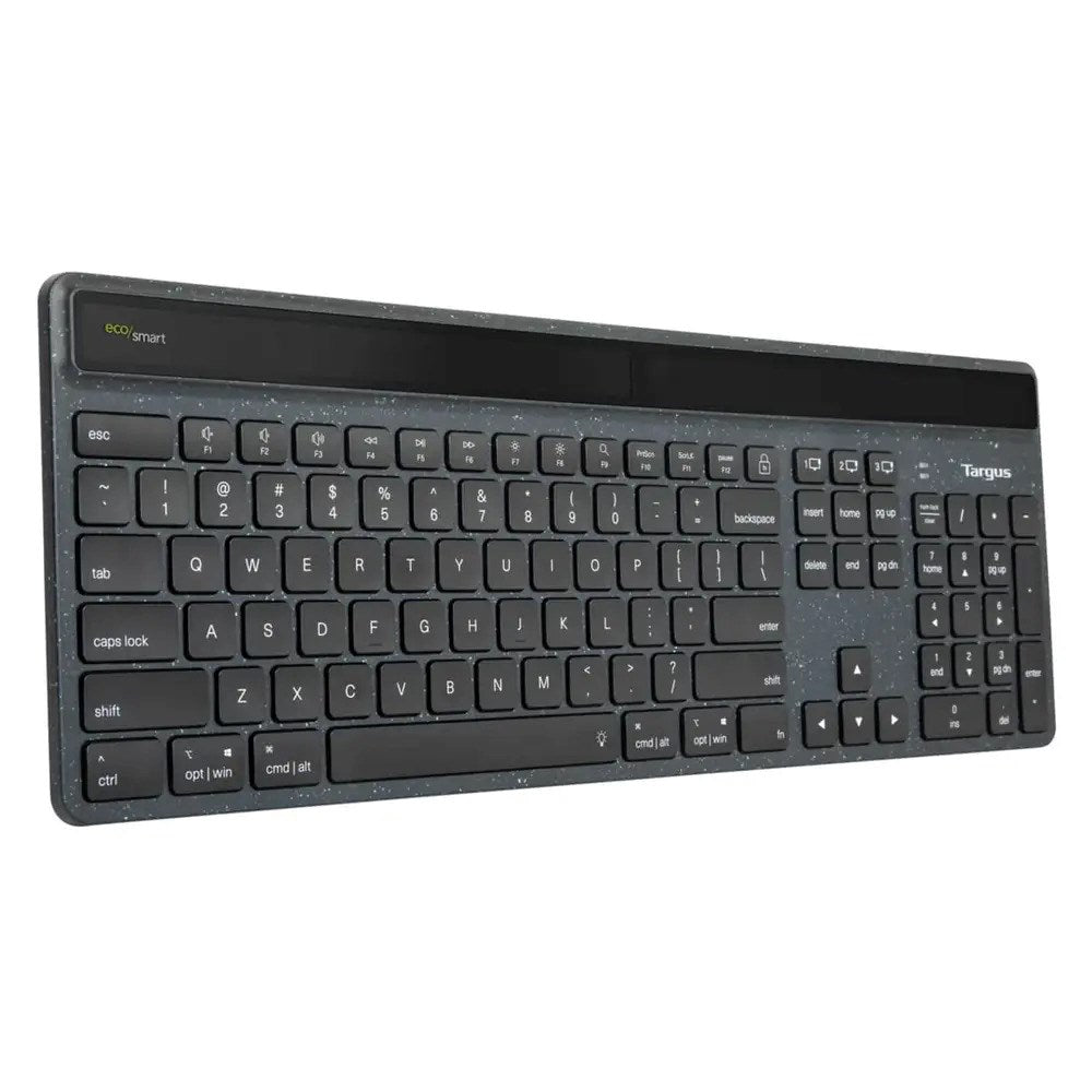 Targus EcoSmart Trådløst Bluetooth Tastatur - Nordisk - Sort