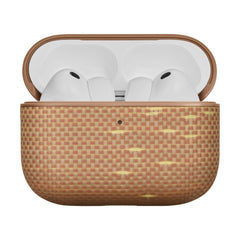 Apple AirPods Pro (3. gen.) PITAKA Aramid Fiber Cover - Golden Glint