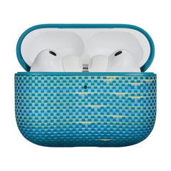 Apple AirPods Pro (3. gen.) PITAKA Aramid Fiber Cover - Lucid Blue