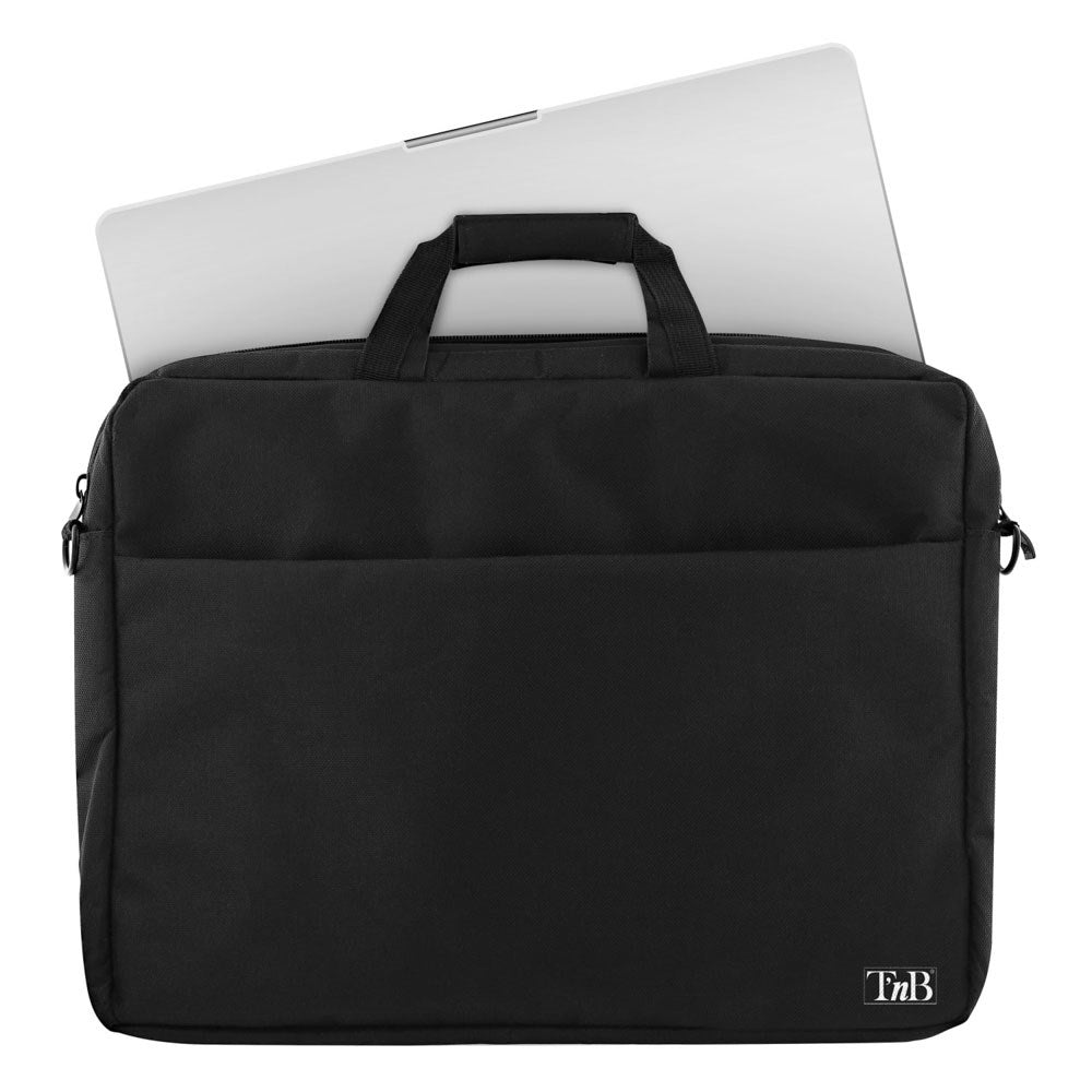 T'NB Bundle m. Marseille Computertaske 15.6" & ECO Trådløs Mus - Sort / Grå