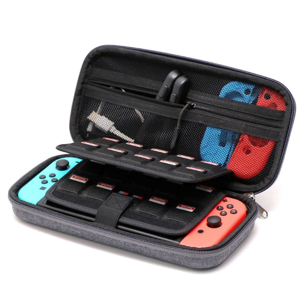 Rejsetaske til Nintendo Switch - Grå