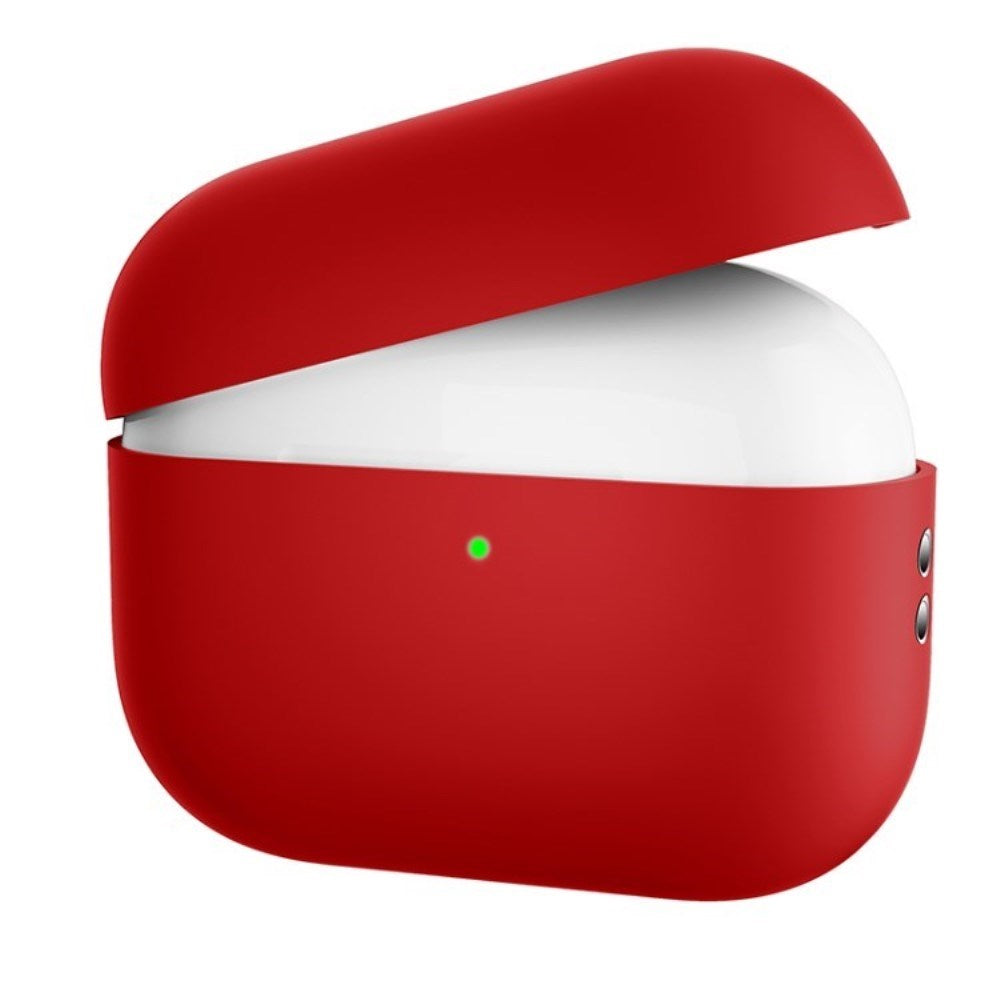 Apple AirPods Pro (2. Gen.) Silikone Cover - Rød