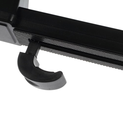 Universal Nakkestøtte 360 Degree Safefit Bil Tabletholder - Max Tablet: 200 x 300mm - Sort