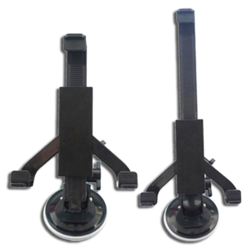 Universal Multi-Direction Tablet Holder til Bil & Bord (Sugekop) - Max Tablet: 90 x 220mm - Sort