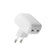 dbramante1928 20W Vægoplader m. 2 x USB-C Stik - Hvid
